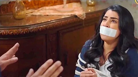 Egyptian Girl Tape Gagged