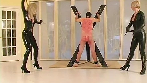 Hard Whipping By 2 Mistresses