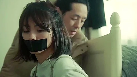 Japanese Girl Gagged 01 (black Tape)
