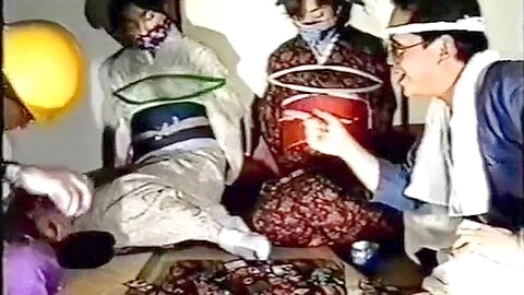 Asian Woman Tied & Gagged