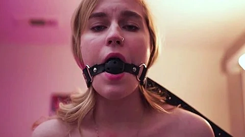 Jaybbgirl - Ballgag Hitachi Orgasm