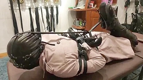 Straight Jacket Treadmill Bondage