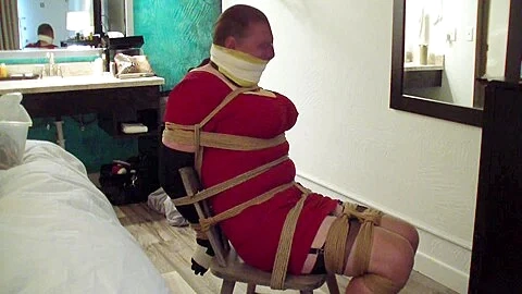 Fem Gurl Slave Is Kept Tied Up And Gagged