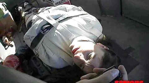 Girl Tied And Transported
